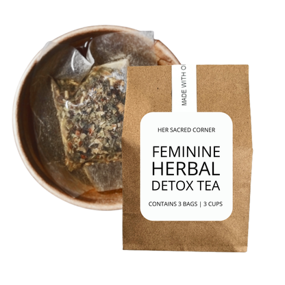 Feminine Herbal Detox Tea (3pk)