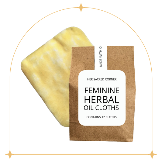 Feminine Herbal Oil Cloths (12pk)
