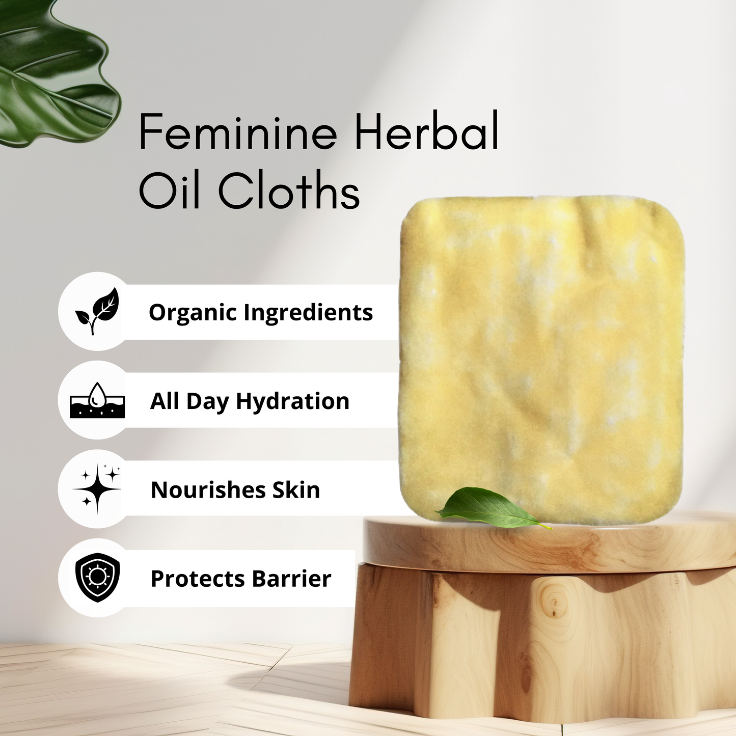 Feminine Herbal Oil Cloths (12pk)