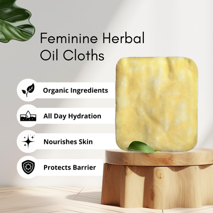 Feminine Herbal Oil Cloths (12pk)