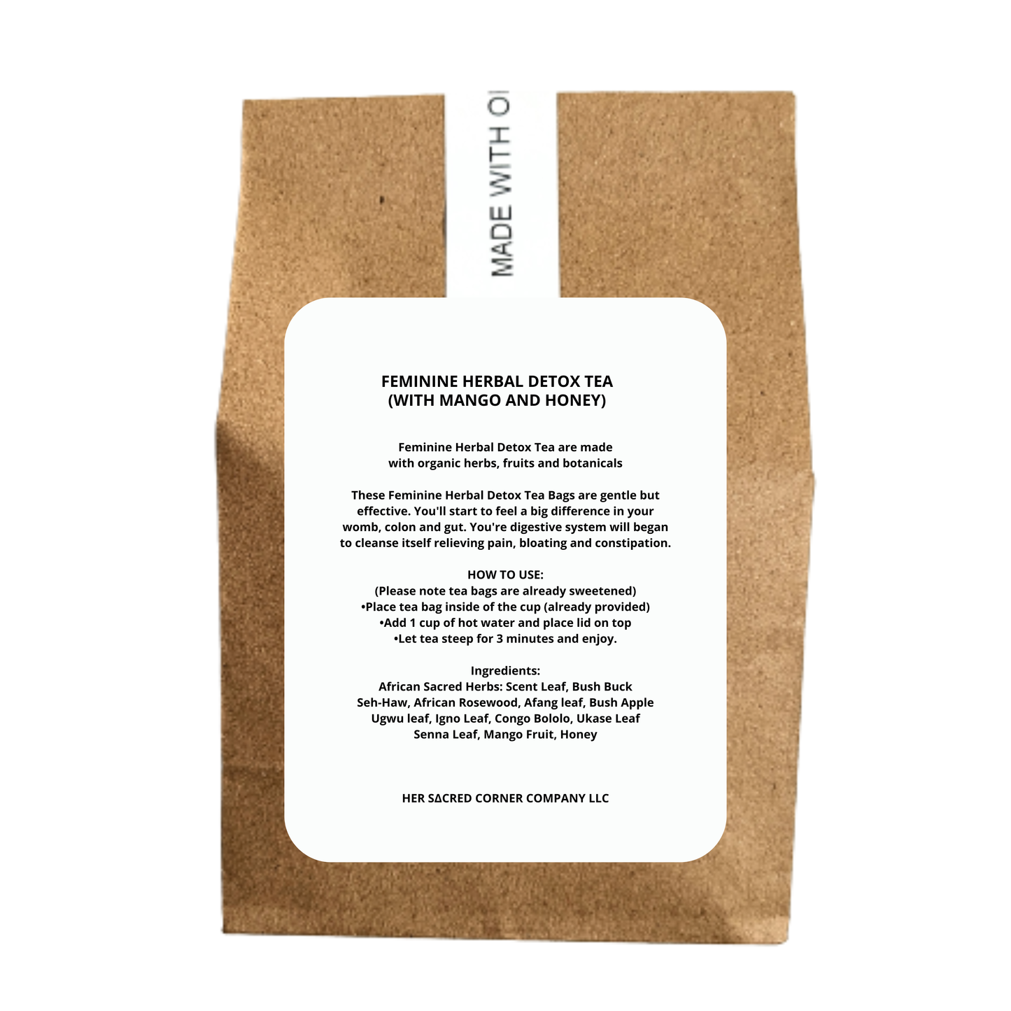 Feminine Herbal Detox Tea (3pk) (Copy)